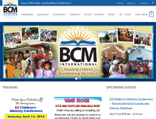 Tablet Screenshot of bcmintl.ca